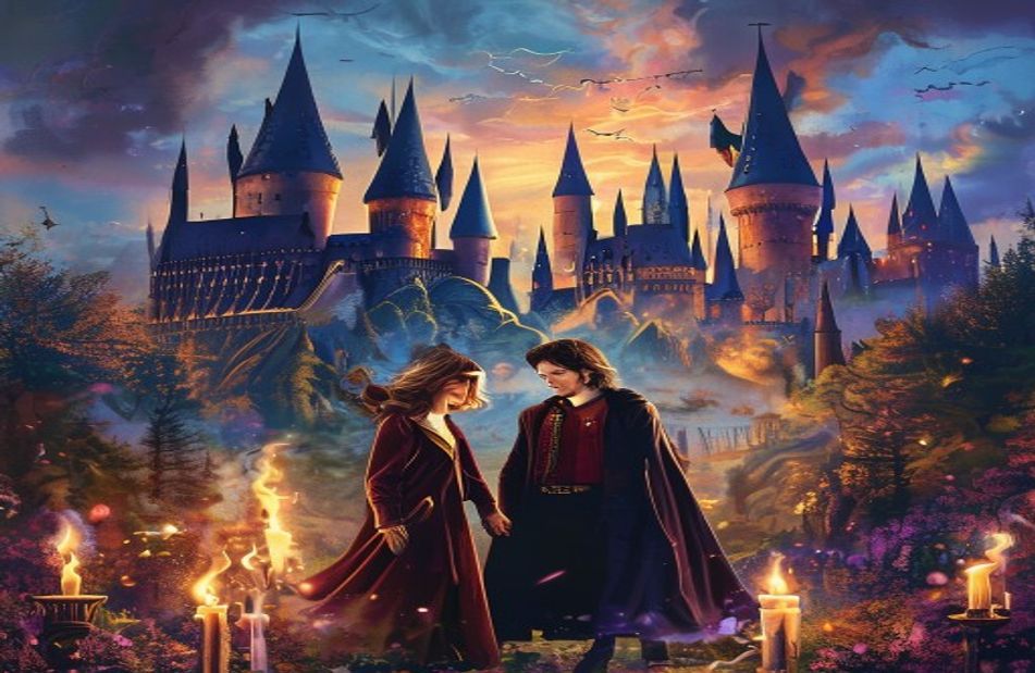 Harry Ron And Hermione Wallpaper