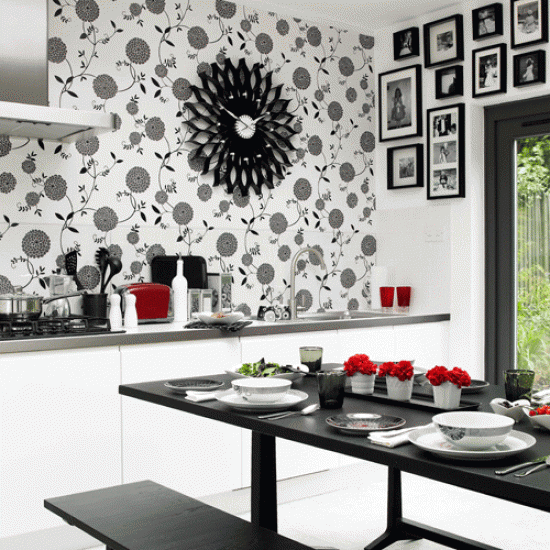 Free download kitchen diner Dining room wallpaper ideas housetohomecouk