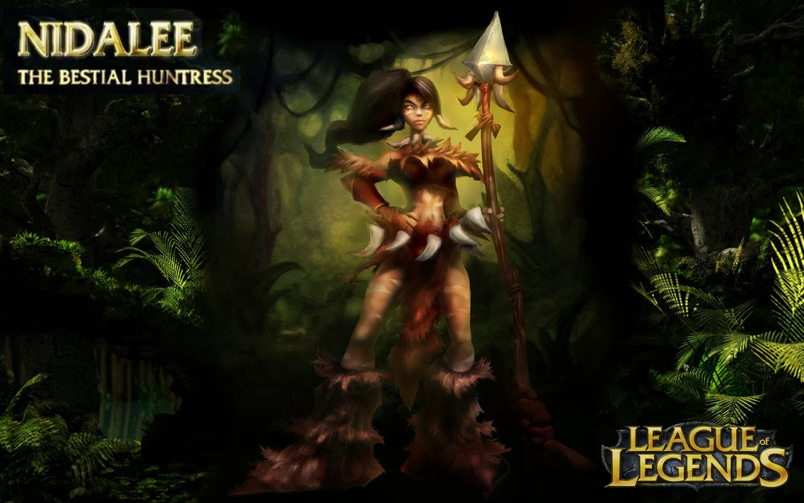 Nidalee League Of Legends Wallpaper Desktop
