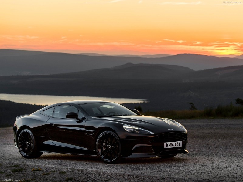 Aston Martin Vanquish Carbon Black HD Wallpaper