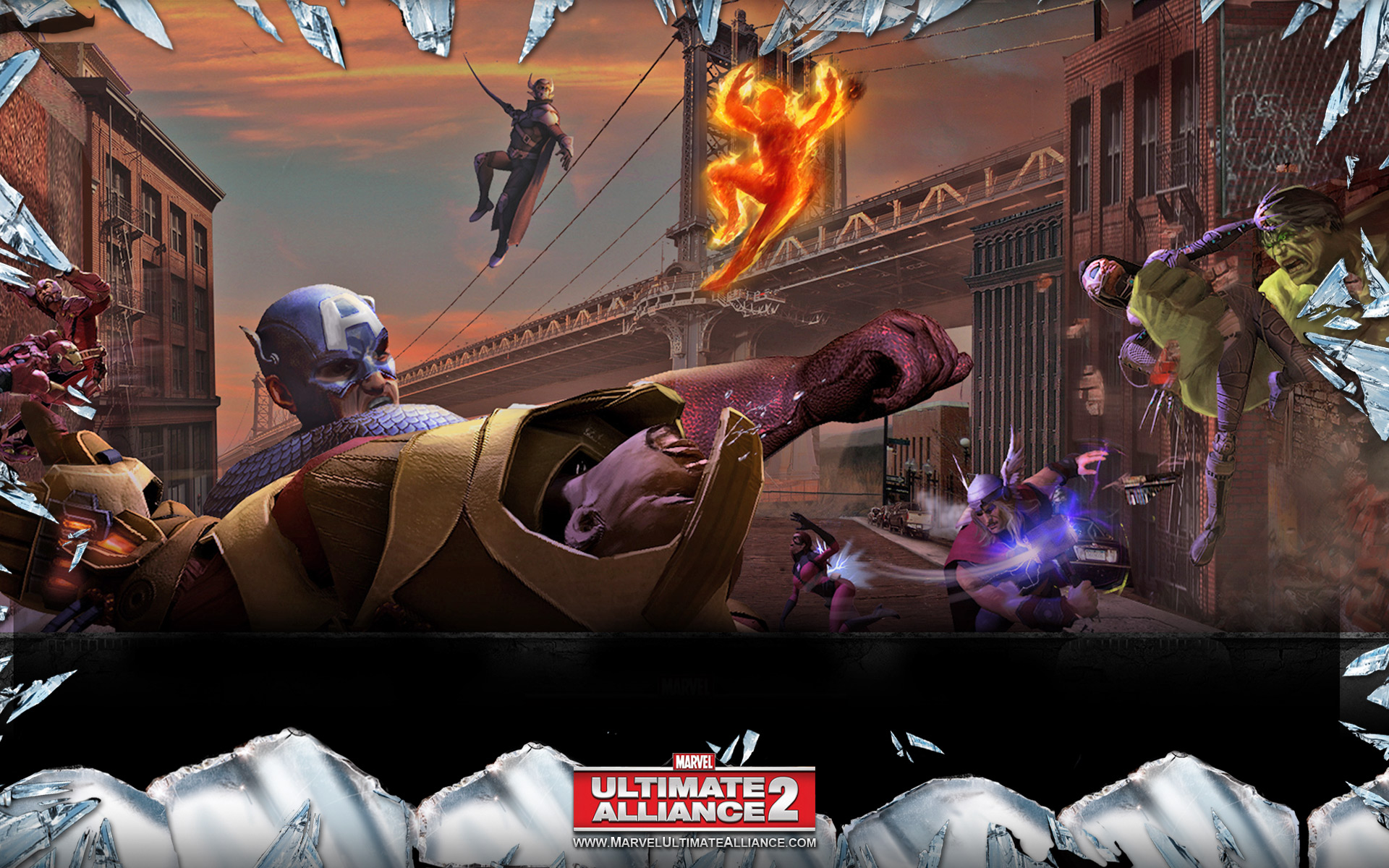 Marvel Ultimate Alliance Desktop Wallpaper