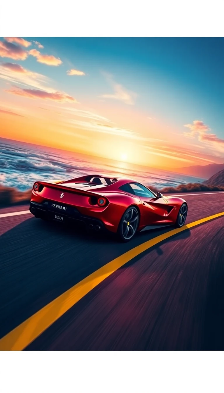 Ferrari f60 America Wallpaper