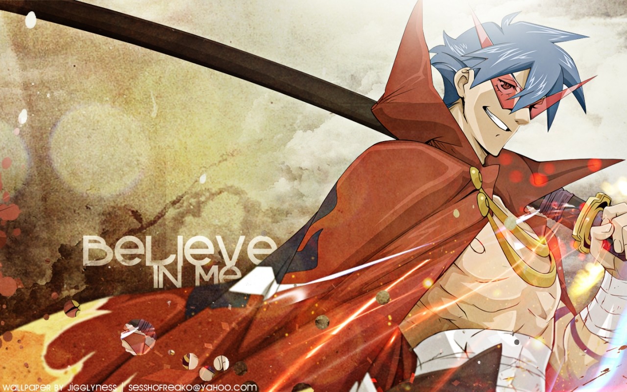  50 Gurren Lagann Kamina Wallpapers WallpaperSafari