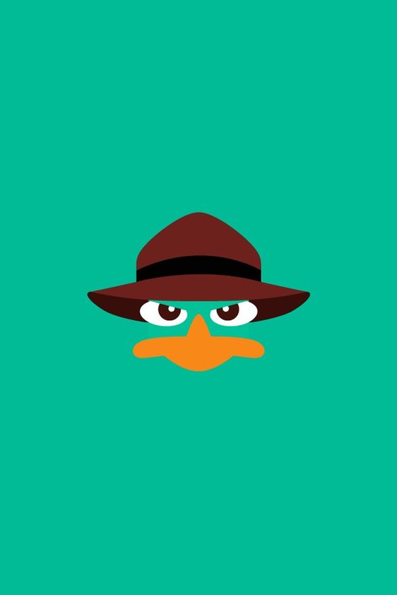 Perry The Platypus iPhone Background