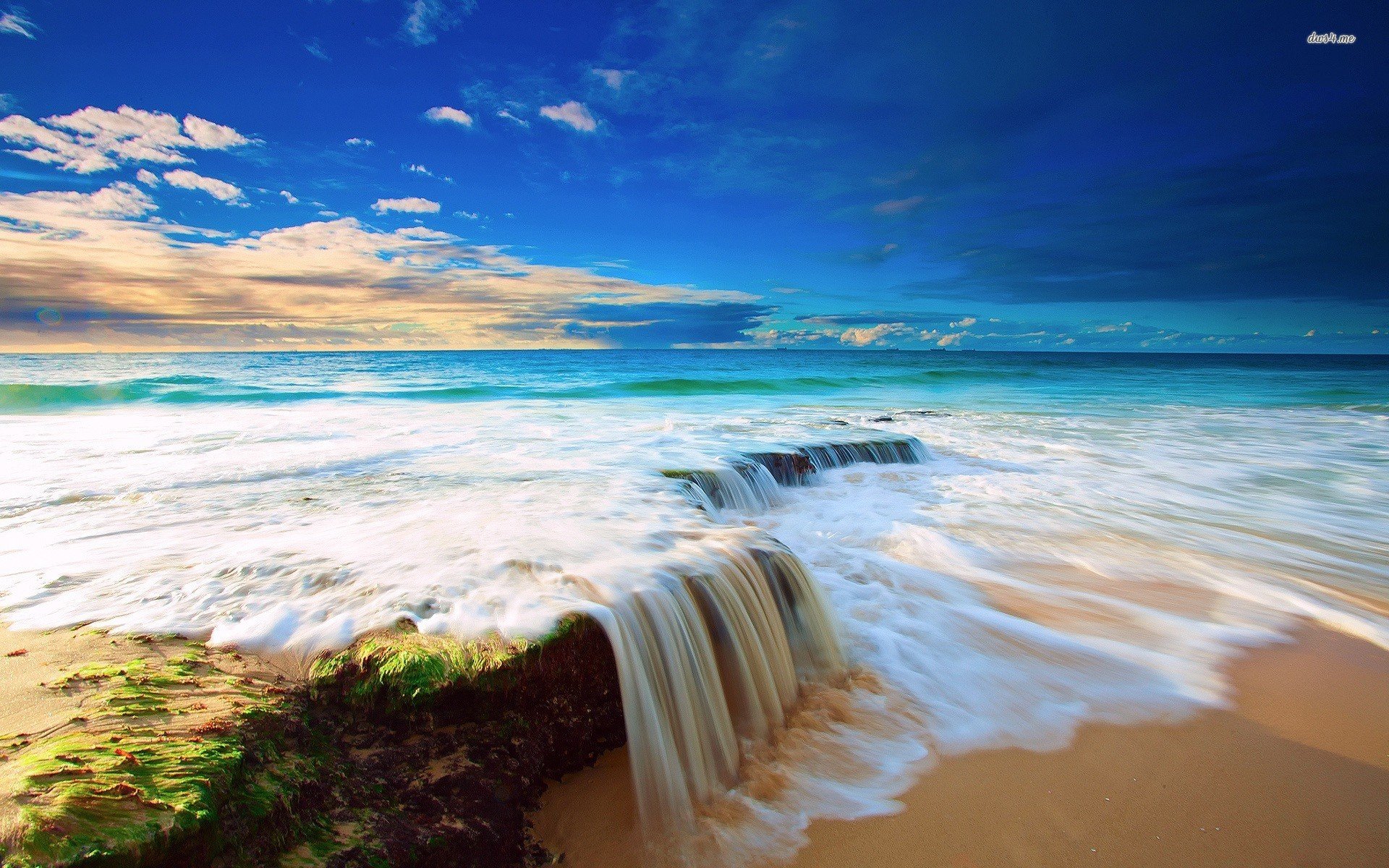 Ocean Waves Desktop Background For HD Wallpaper