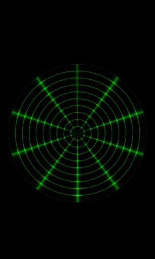Bigger Green Radar Video Theme For Android Screenshot