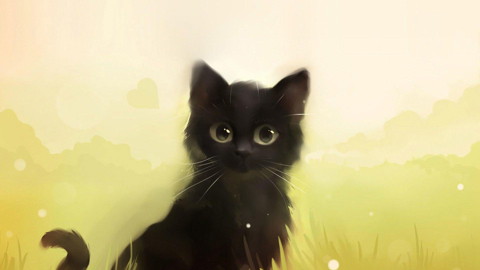 Cartoon Cat Wallpaper