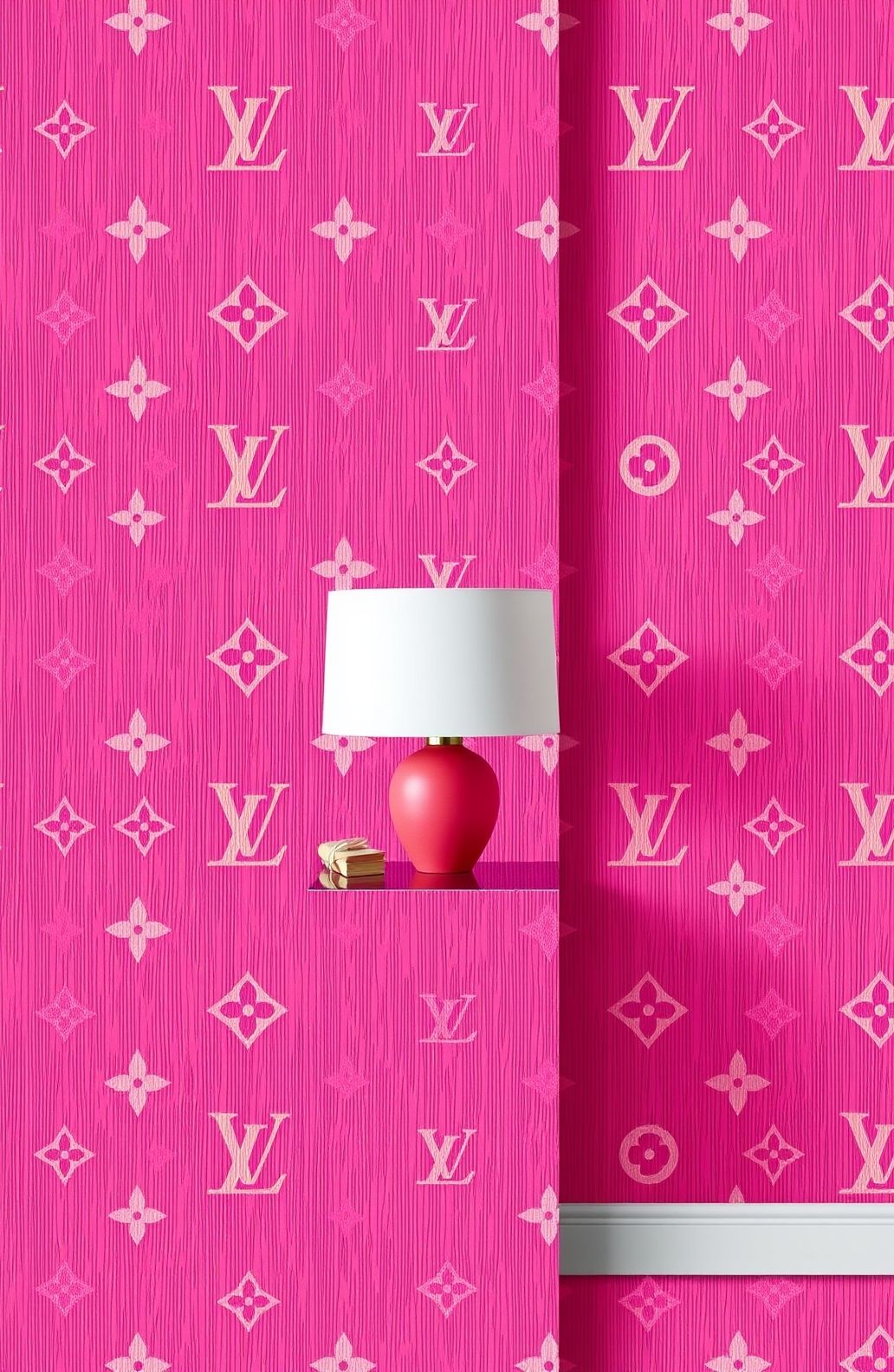 Pink Louis Vuitton Wallpaper