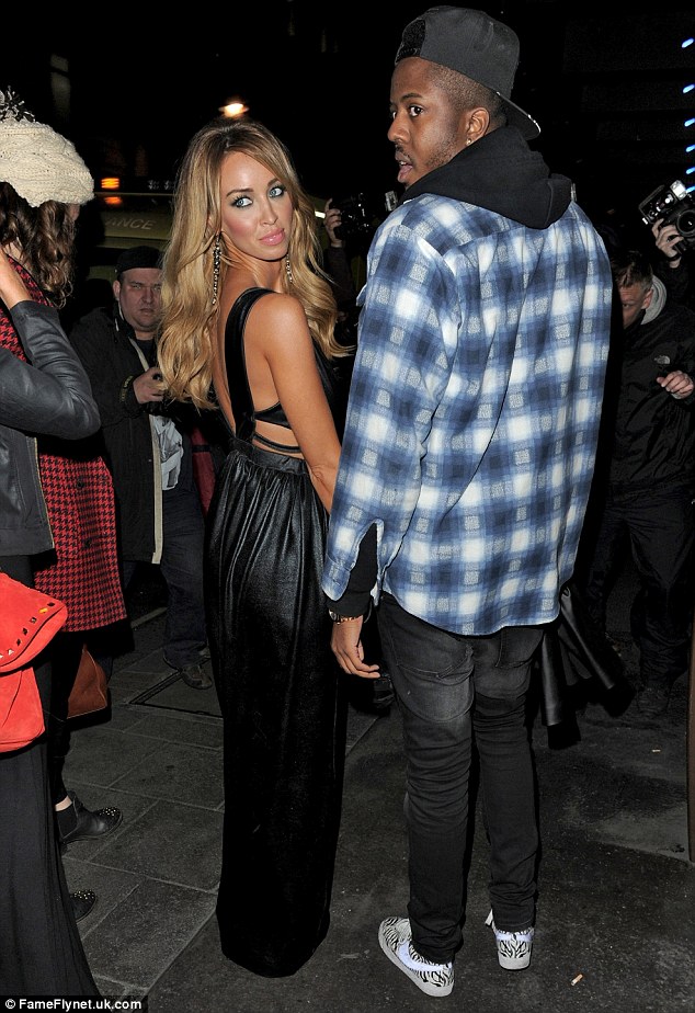 Lauren Pope In Plunging Floorlength Gown With Her Assets On Full