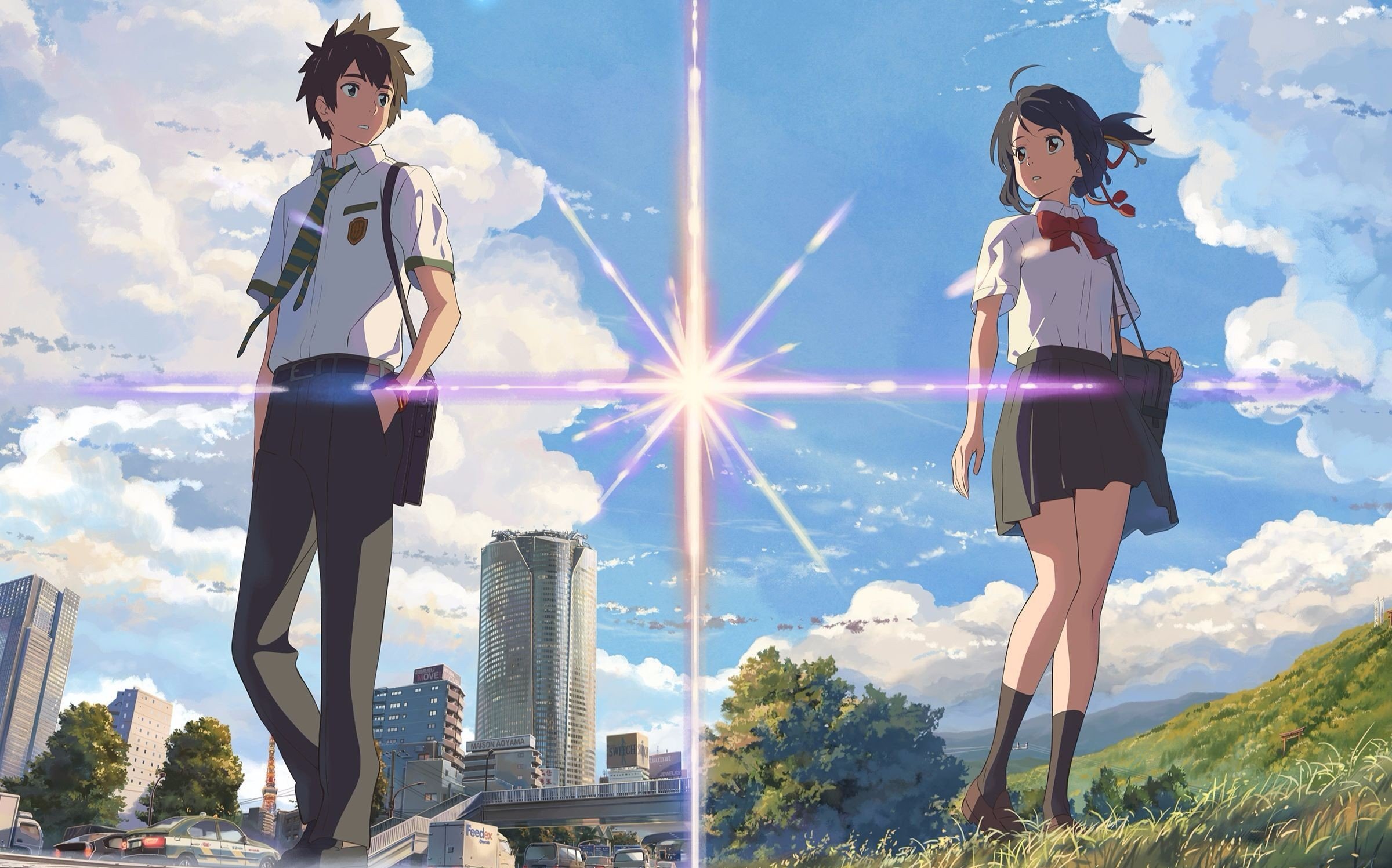 Your Name Kimi No Na Wa Hd Wallpaper Desktop And Mobile