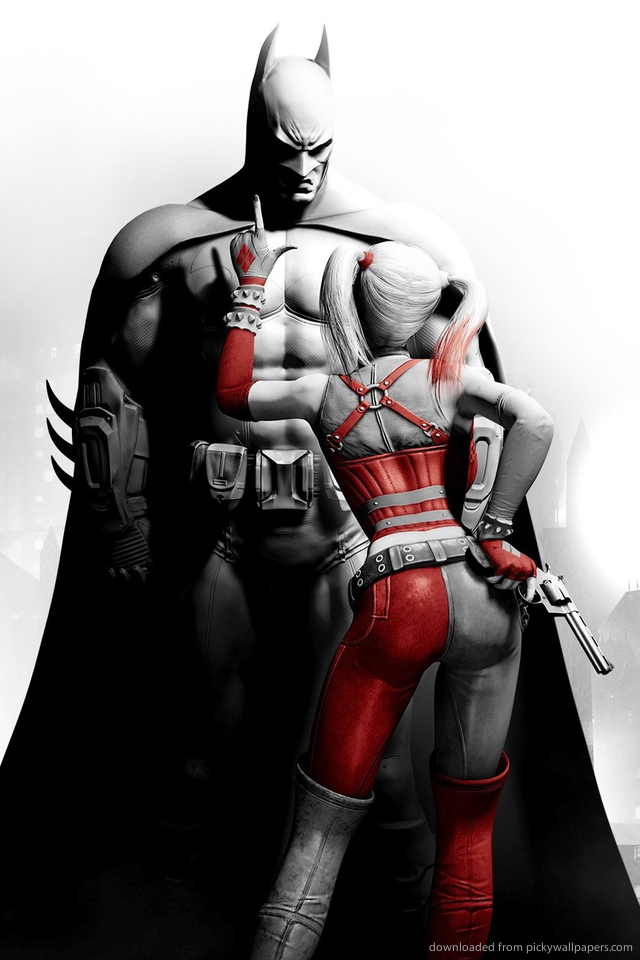 Batman Arkham City Harley Quinn Wallpaper For iPhone