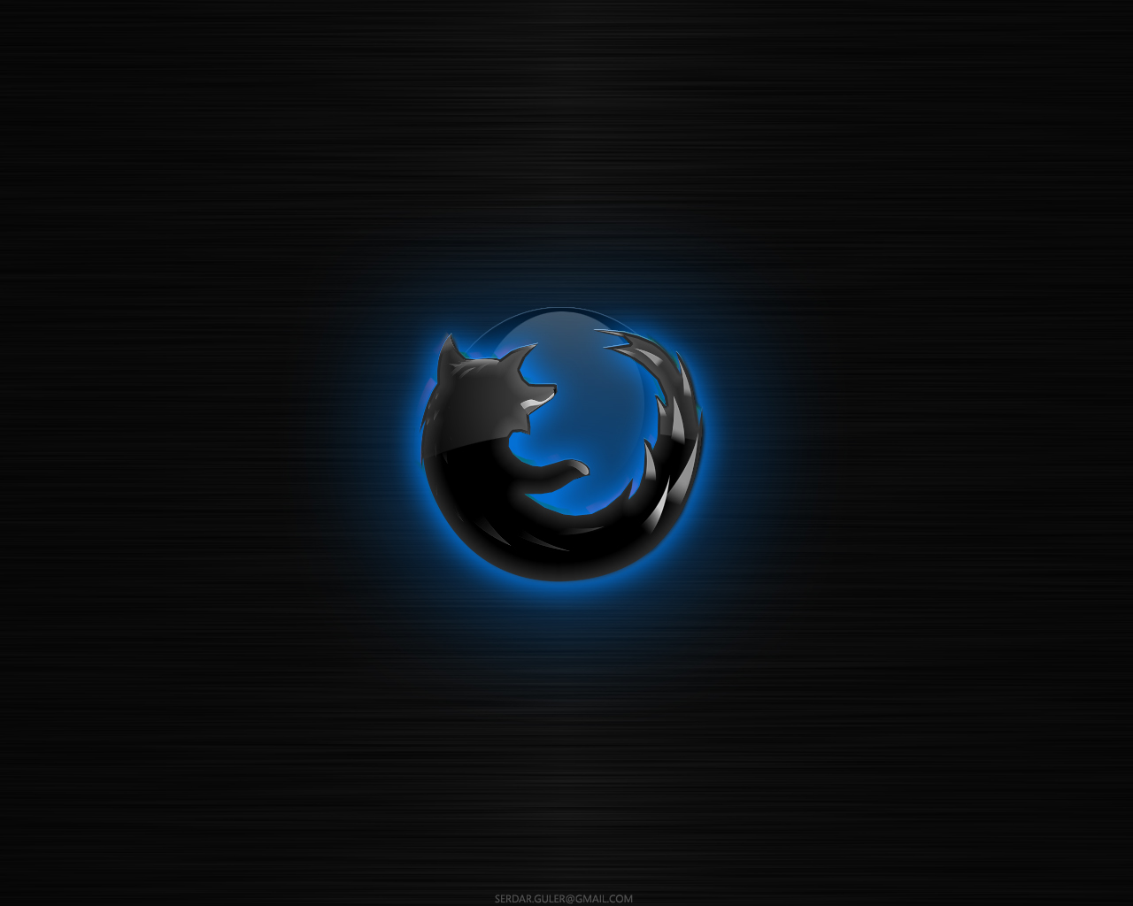 Firefox Blackfox Edition Wallpaper