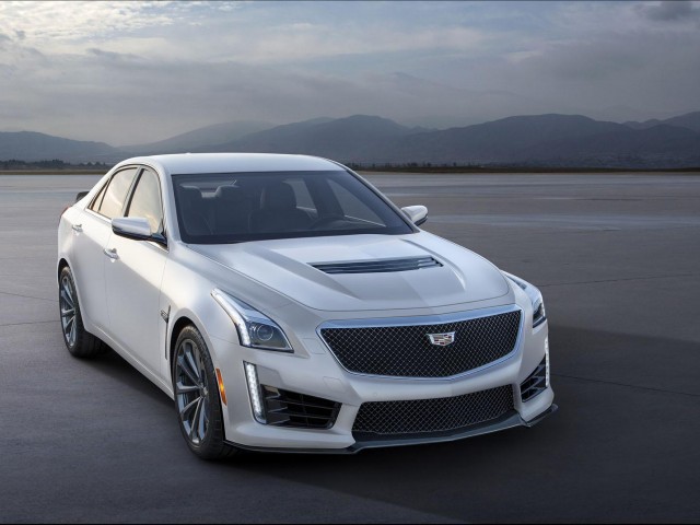 Cadillac Cts V Crystal White Frost Edition Wallpaper HD Car
