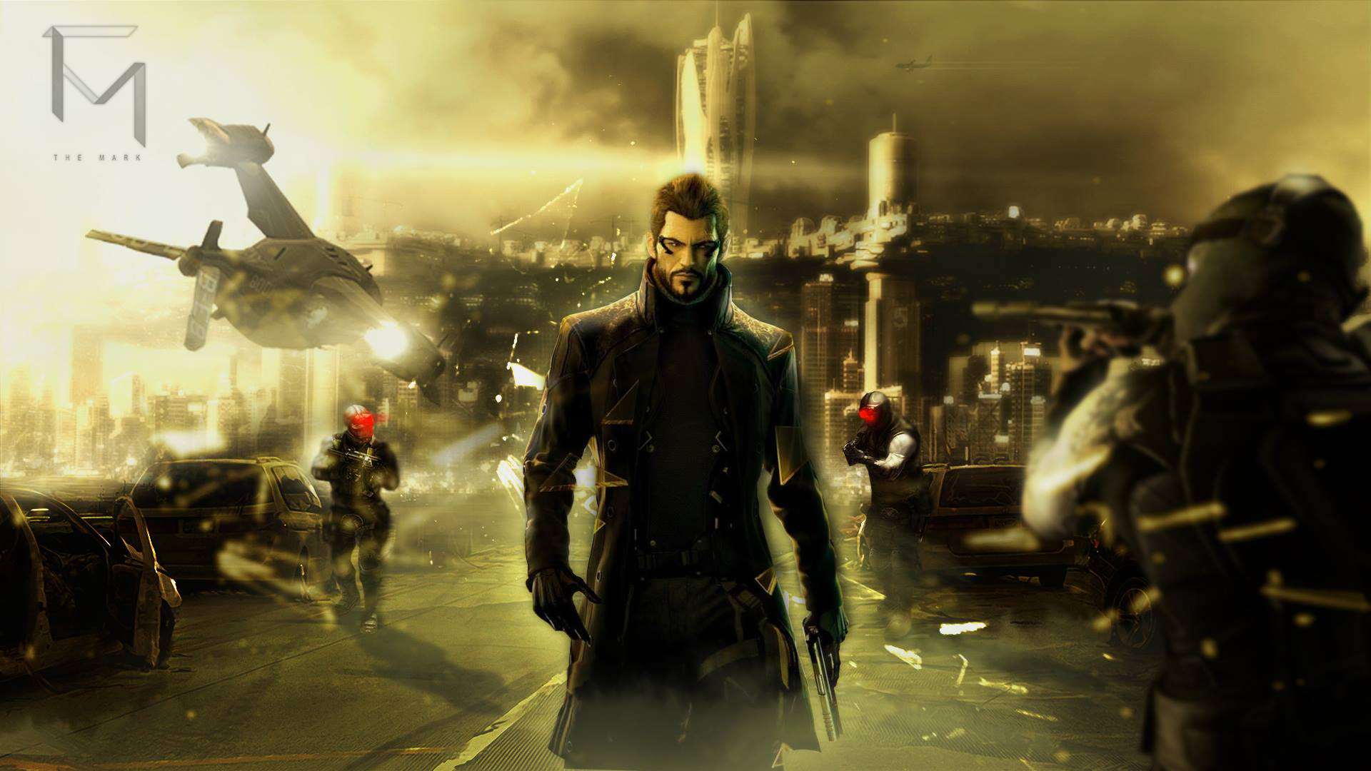 Deus Ex Human Revolution Wallpaper By Themark001100