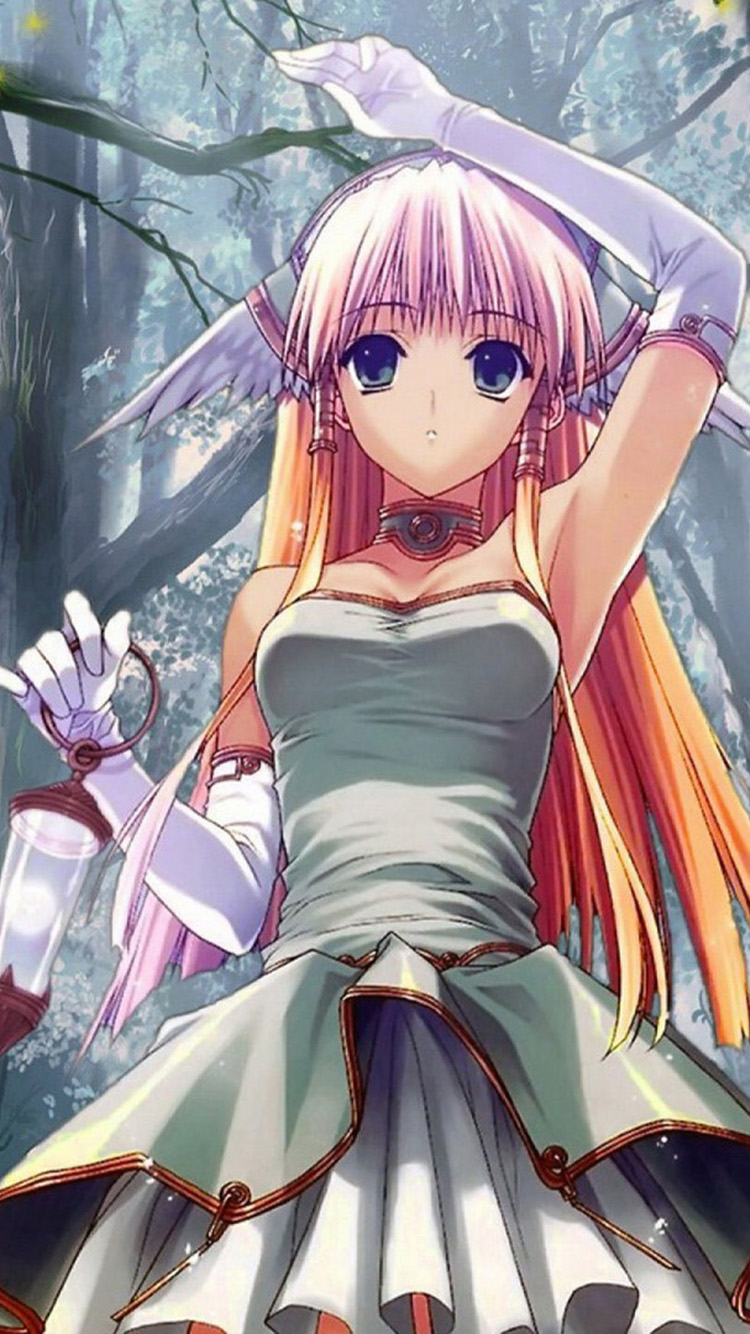 47+ Cute Anime Girl iPhone Wallpaper on WallpaperSafari