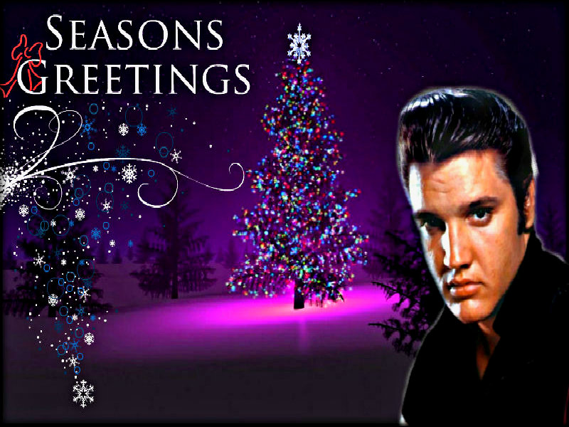 Elvis Presley Christmas Wallpaper