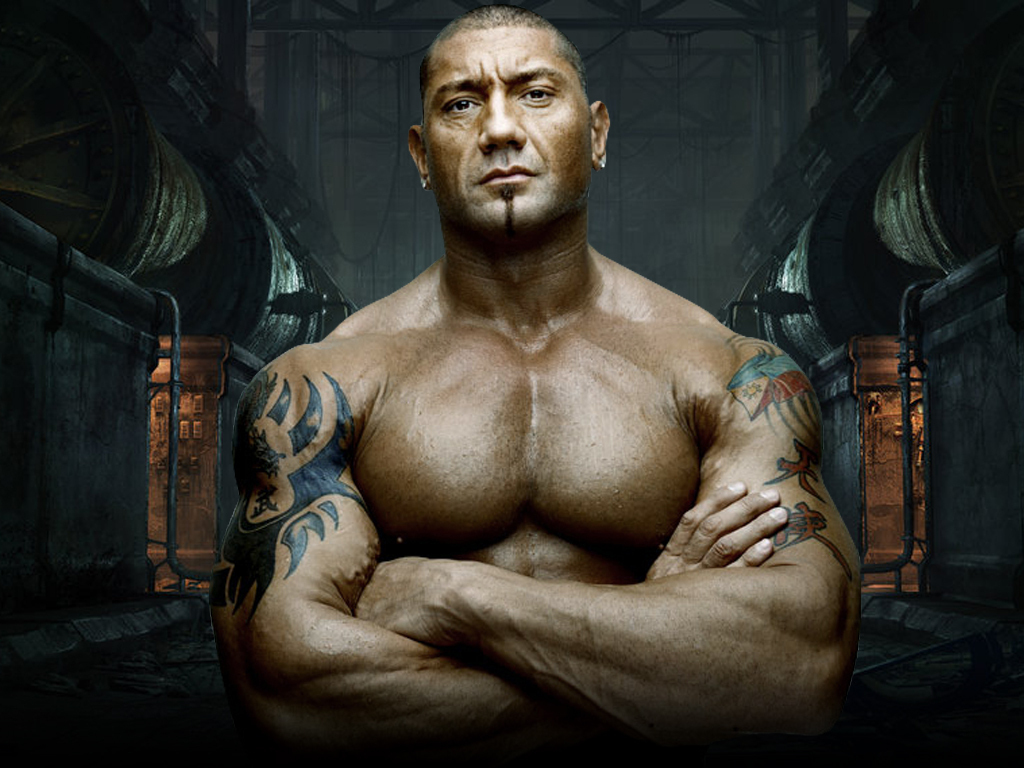 Wrestling Super Stars Dave Batista New HD Wallpaper
