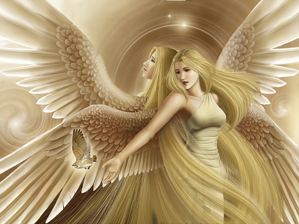 sad fairy angel wallpaper