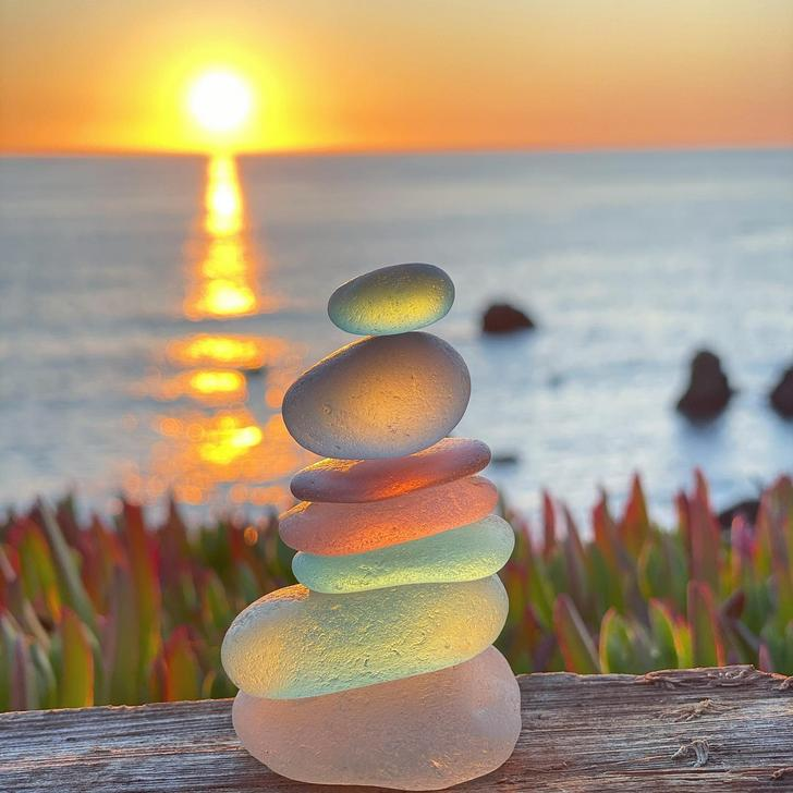 The Magic Of Inter Sea Glass Art Beautiful Nature