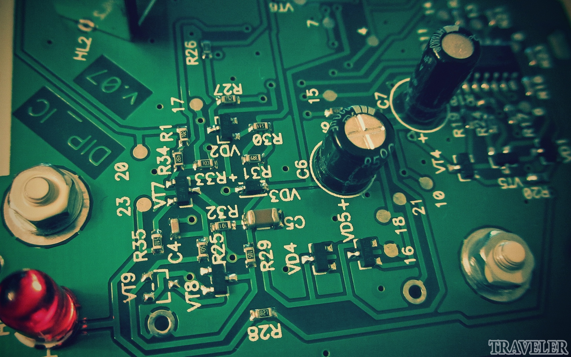 Technology   Circuit Electronic Circuit Board Wallpaper