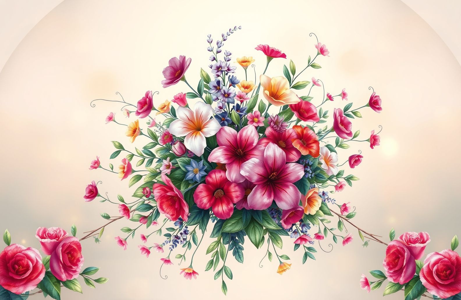 Love Flower Wallpaper