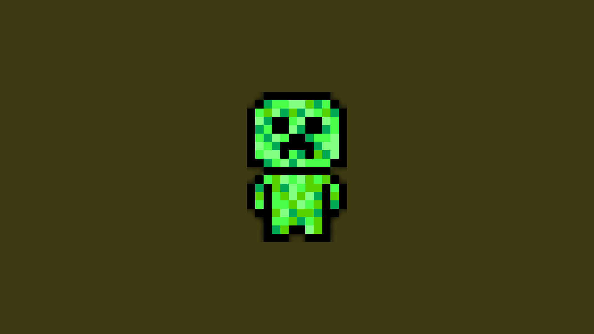 Creeper Pixel Art Pixels Minecraft Wallpaper
