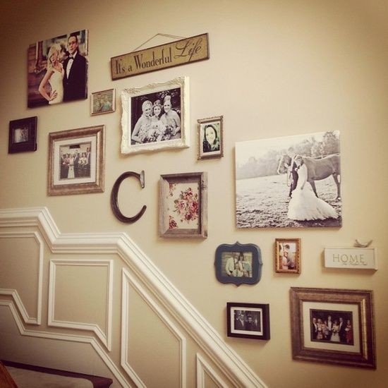 Staircase Wall Decorating Ideas Traditional Other