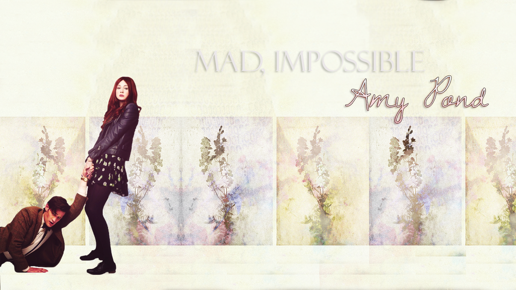 Amy Pond And The Doctor Wallpaper By Mocking Jays