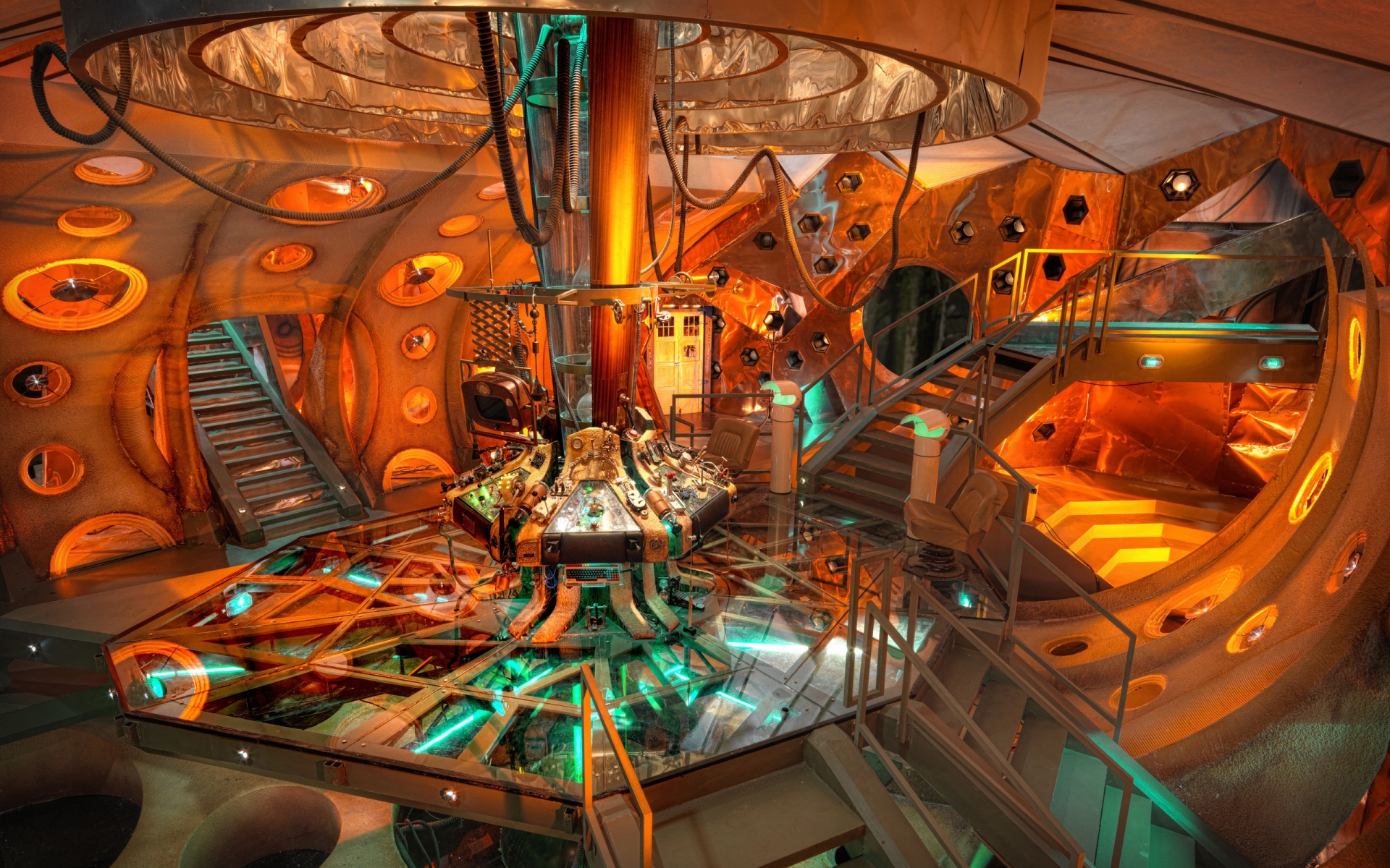 Doctor Who Tv Show Sci Fi Science Fiction Futuristic Room