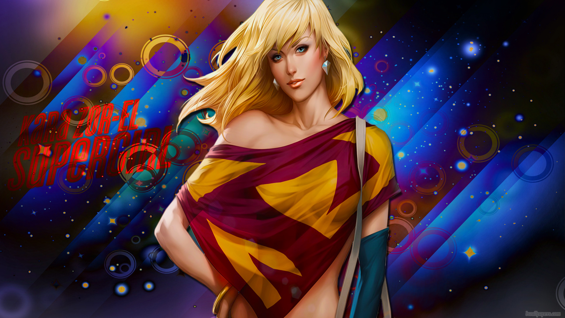 Supergirl Background Wallpaper High Definition Quality