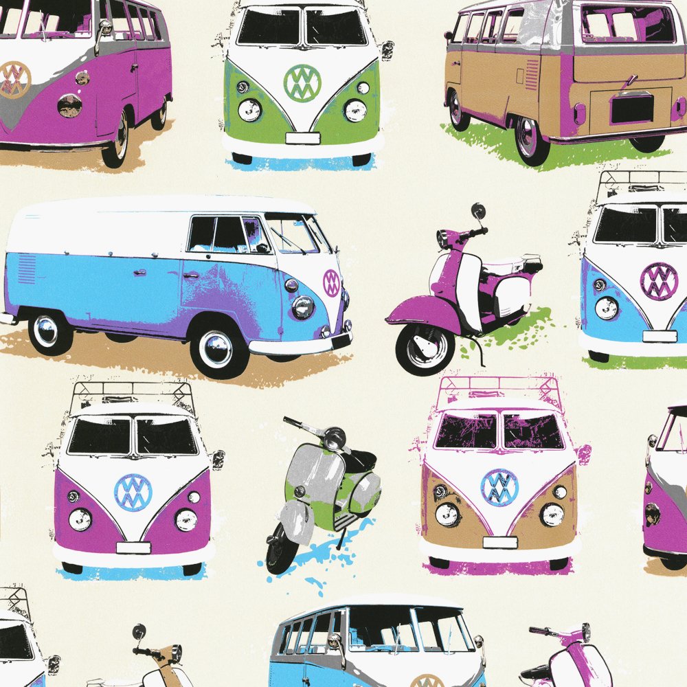 Home Wallpaper Muriva Vw Volkswagen Camper Van
