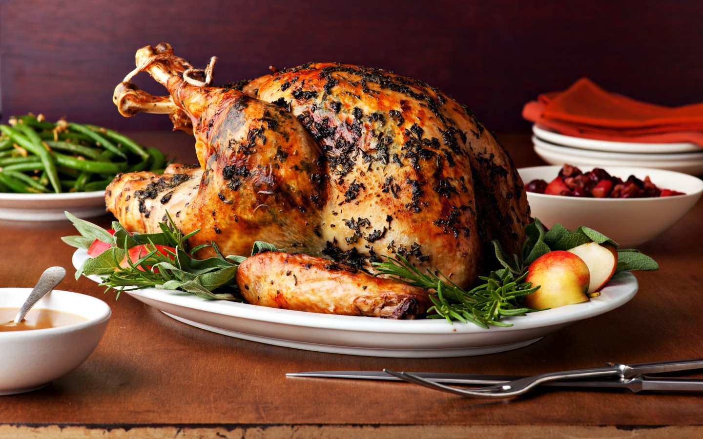 Thanksgiving Turkey Widescreen And Full HD Wallpaper