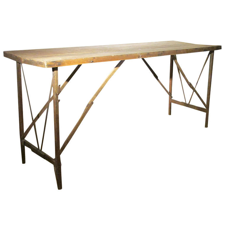 Antique Wallpaper Hangers Work Table At 1stdibs