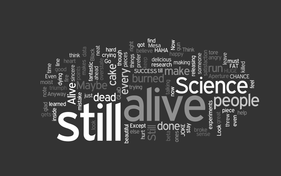 Still Alive Wallpaper By Jleesteven