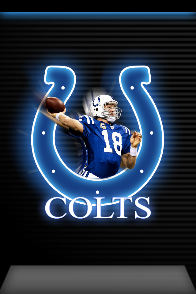 Colts iPhone Wallpaper Manning By
