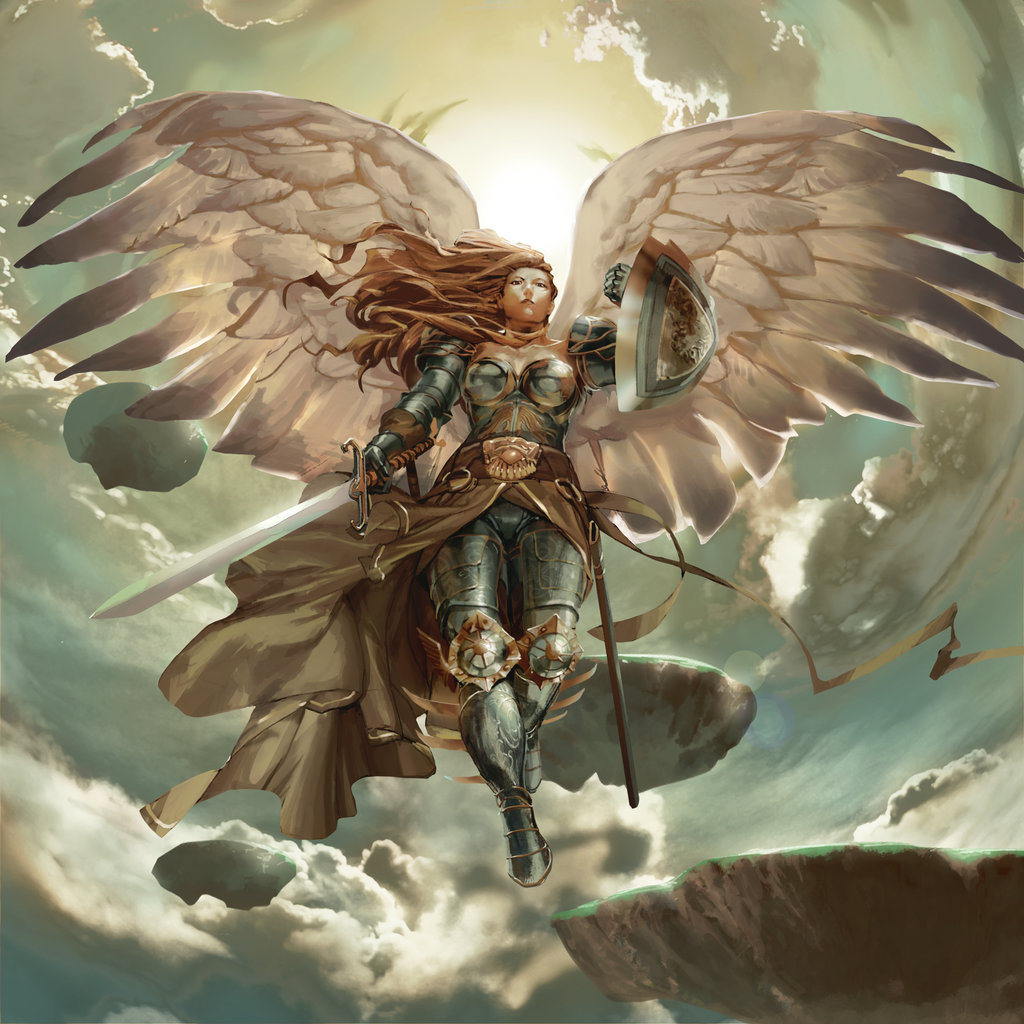 Magic The Gathering Tactics Online Serra Angel By kaiz0 On