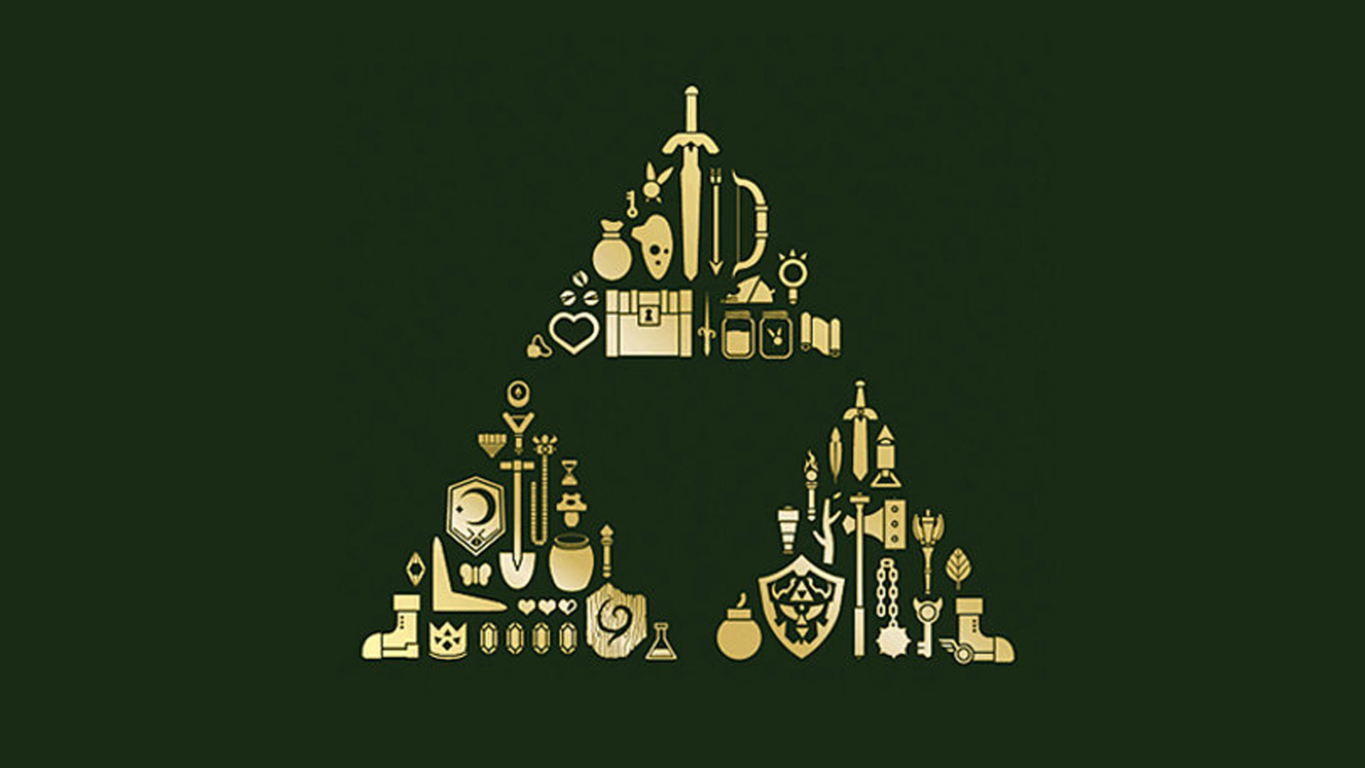 Triforce Wallpaper Zelda Legend Image