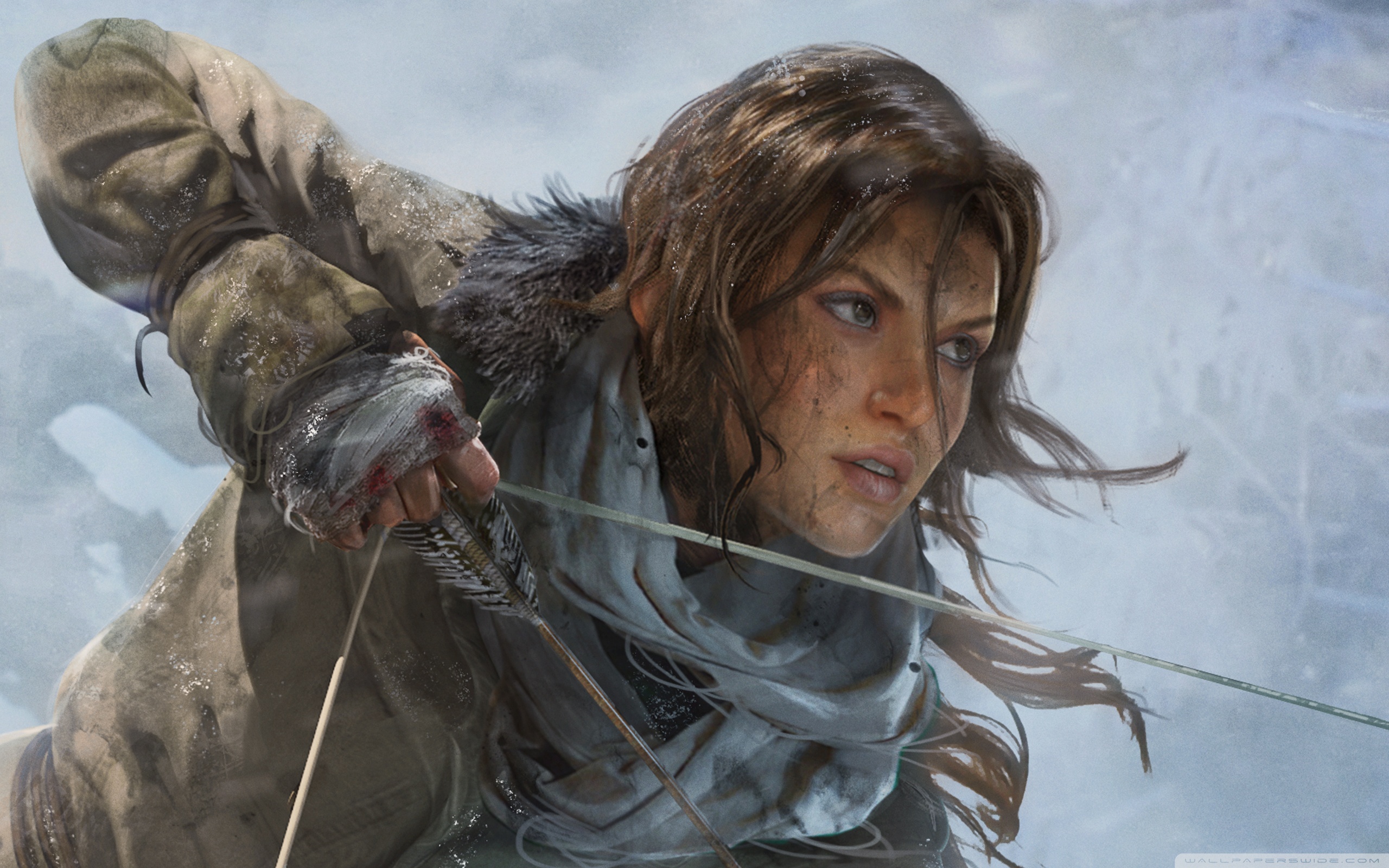 Rise Of The Tomb Raider Lara Croft 4k HD Desktop Wallpaper For