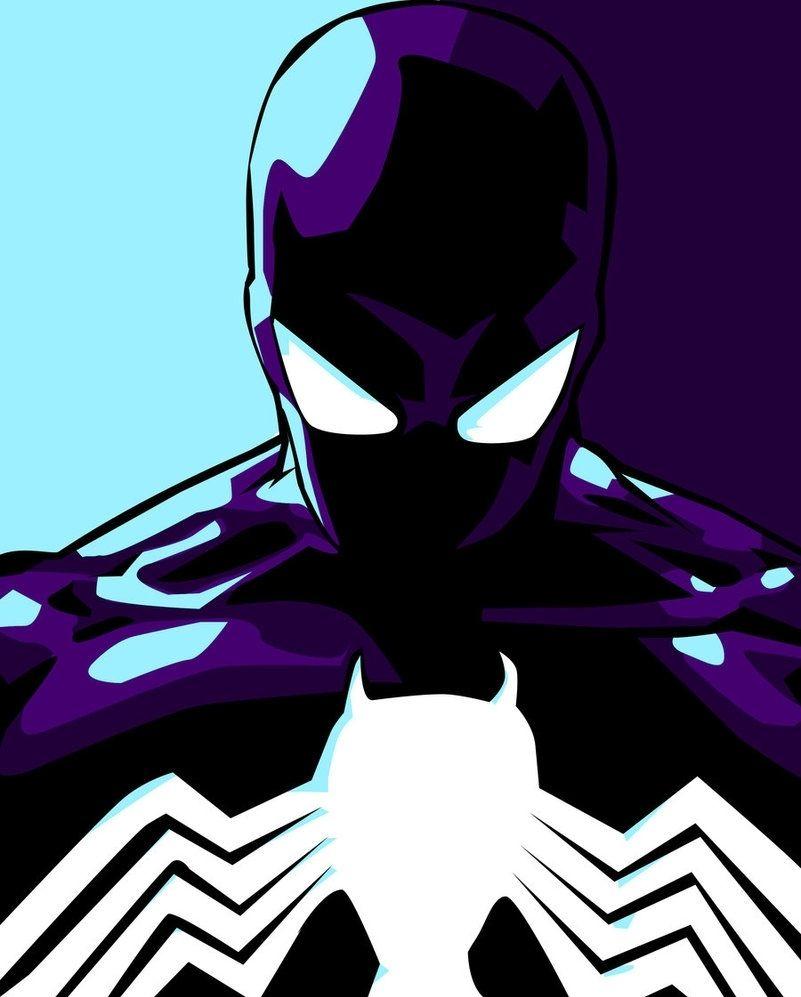 Top Black Suit Spiderman Wallpaper Full HD For Pc