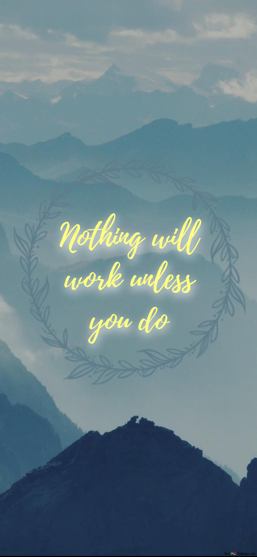 Work Hard HD Wallpaper