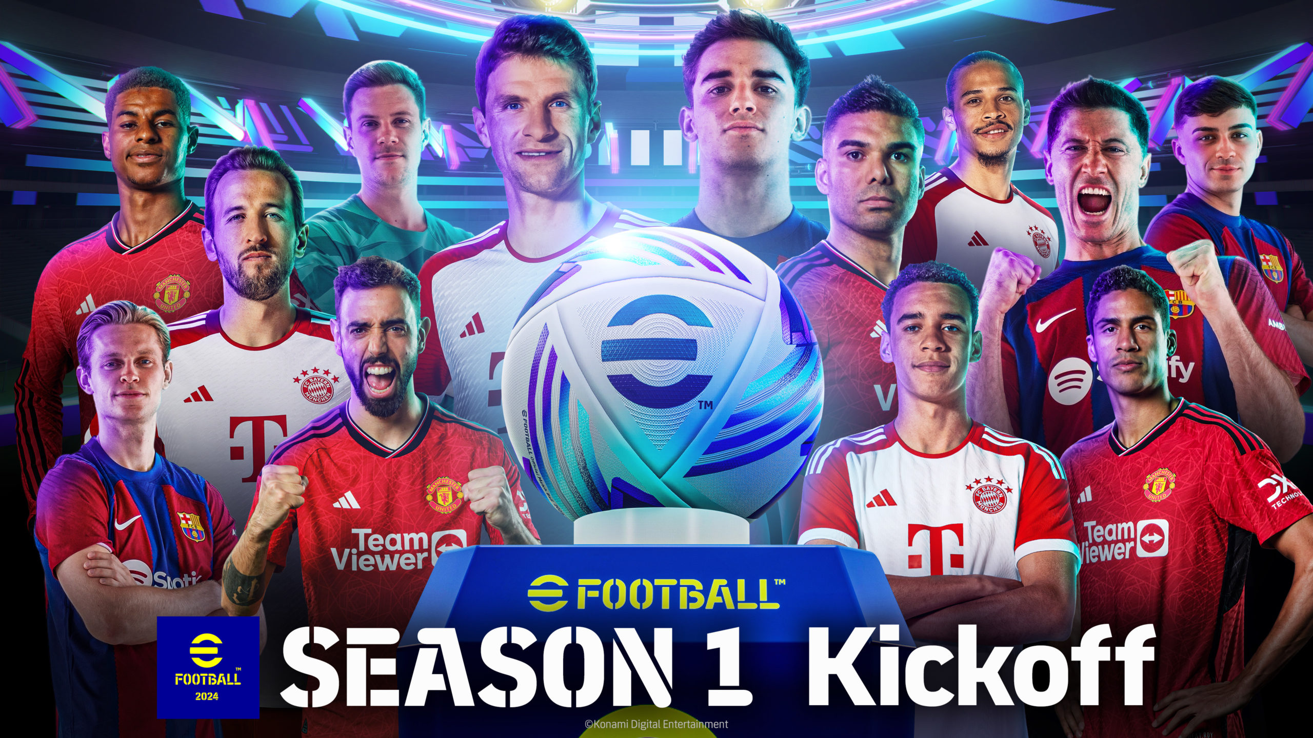 eFootball 2024 Season 1 Kickoff Promotional Image