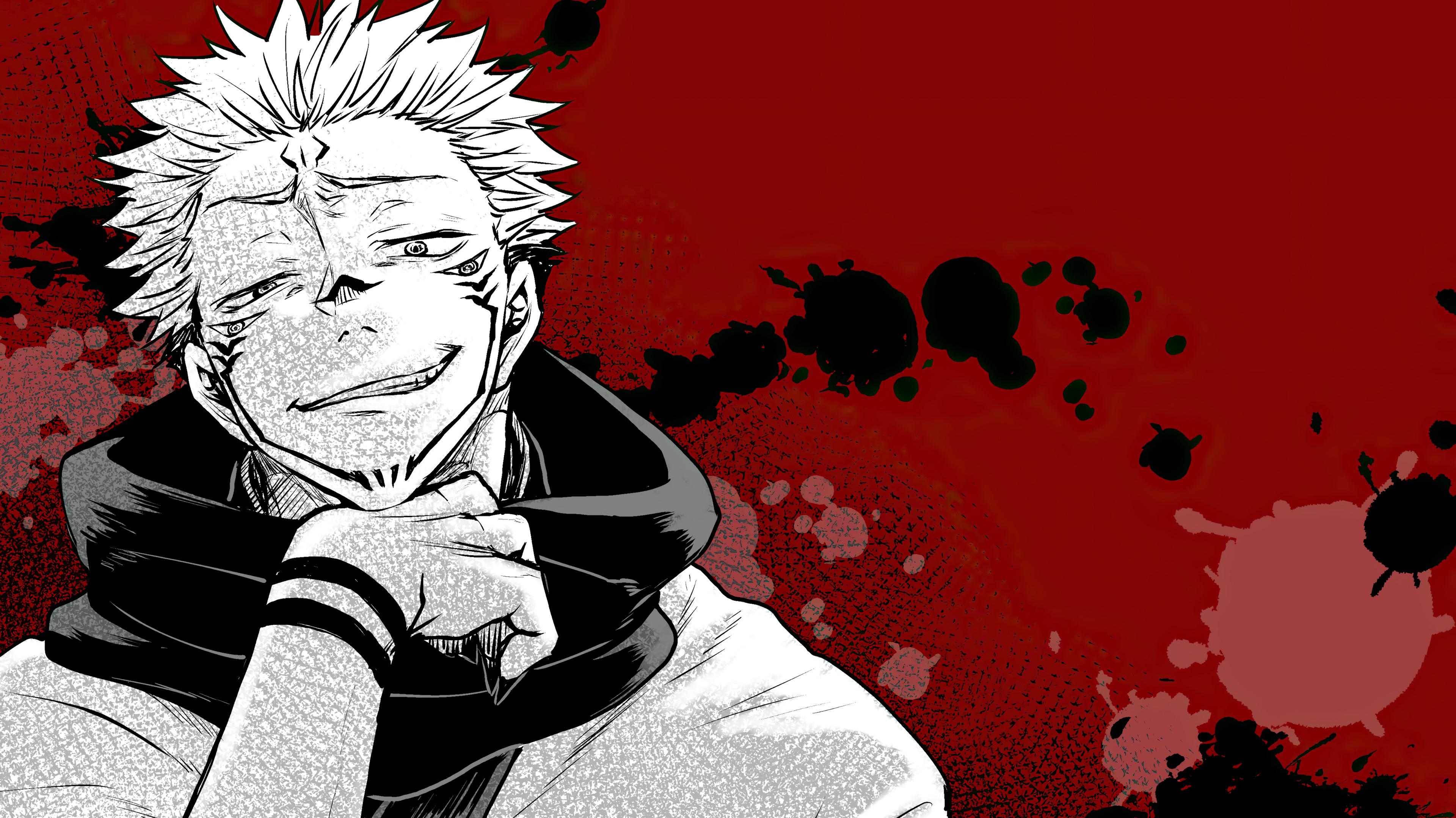 Sukuna Jujutsu Kaisen 4k Wallpaper