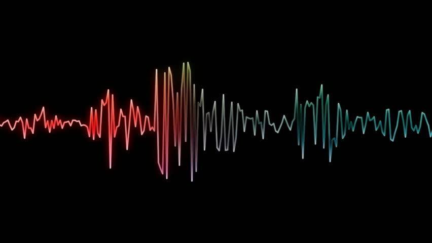 Sound Wave Background Stock Footage Video Shutterstock