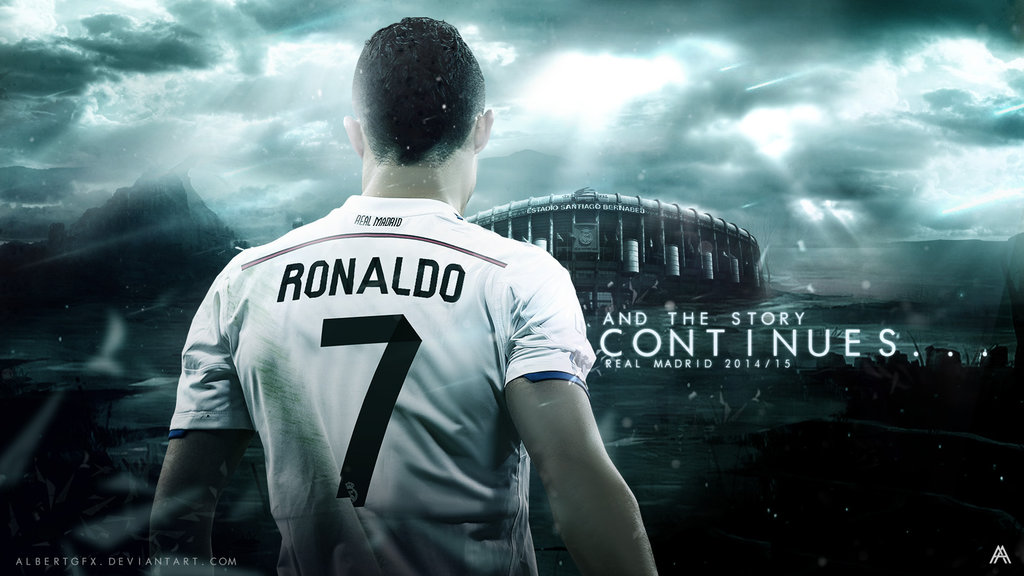 Cristiano Ronaldo 201415 Wallpaper by AlbertGFX on