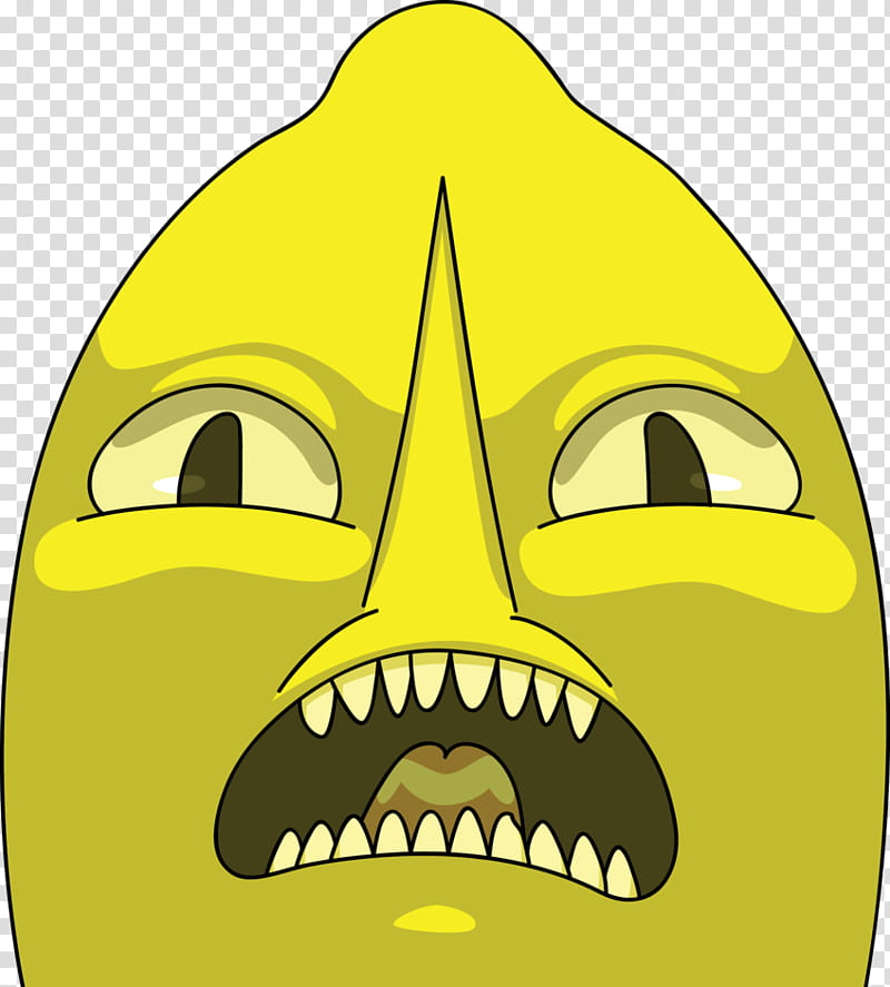 Lookin Good Lemongrab Adventure Time Lemon Character Transparent