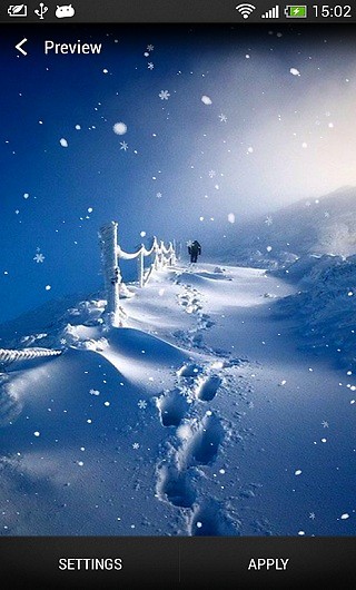 Winter Snow Live Wallpaper Android