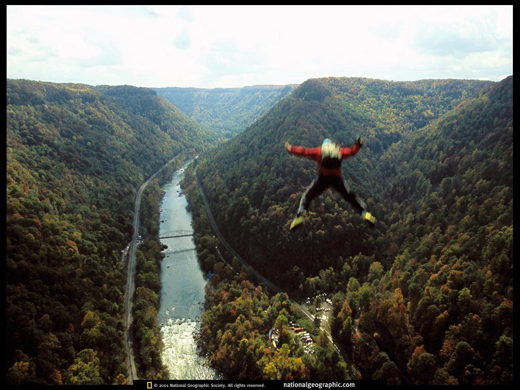 West Virginia Bridge Jump Photo Of The Day Picture