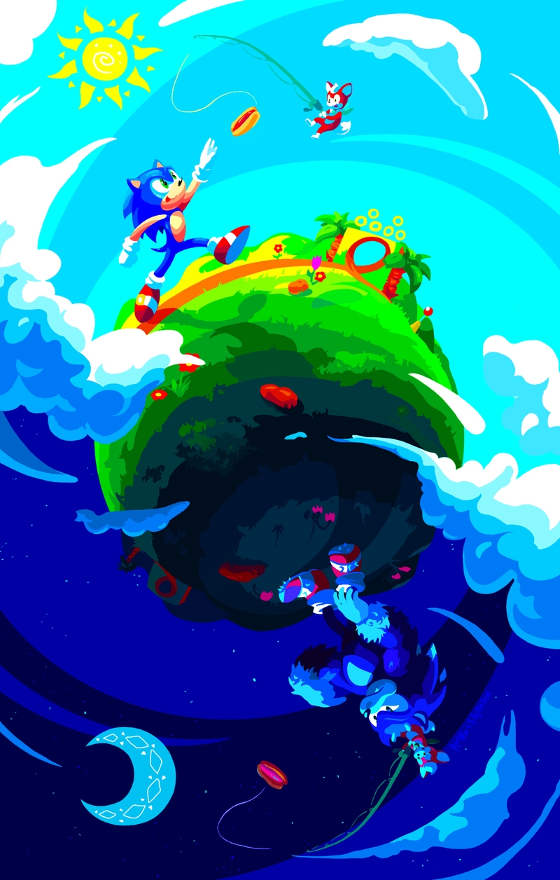 Dawn Dusk Sonic Unleashed Wallpaper Video Games HD
