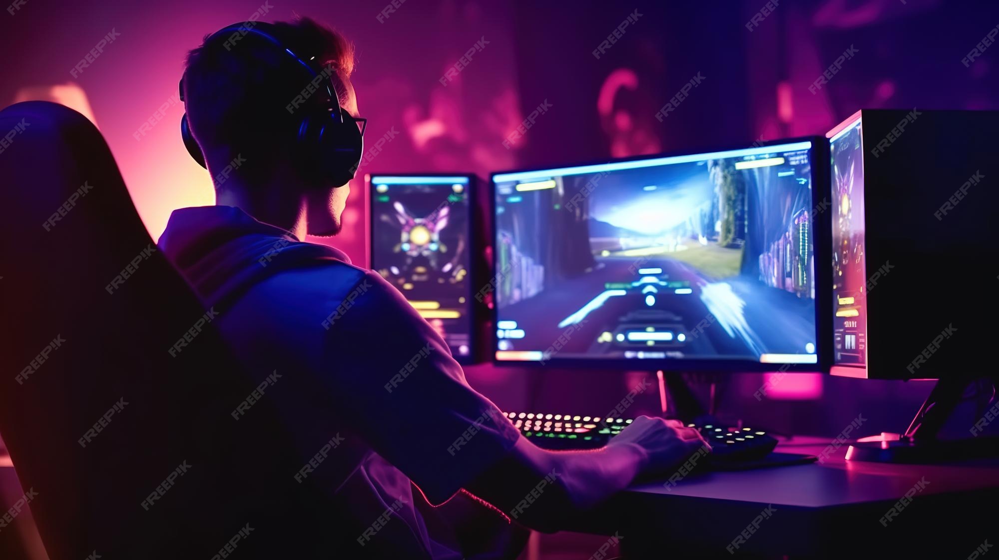 Video Games Player Aesthetic Desktop Wallpaper 8k Photography