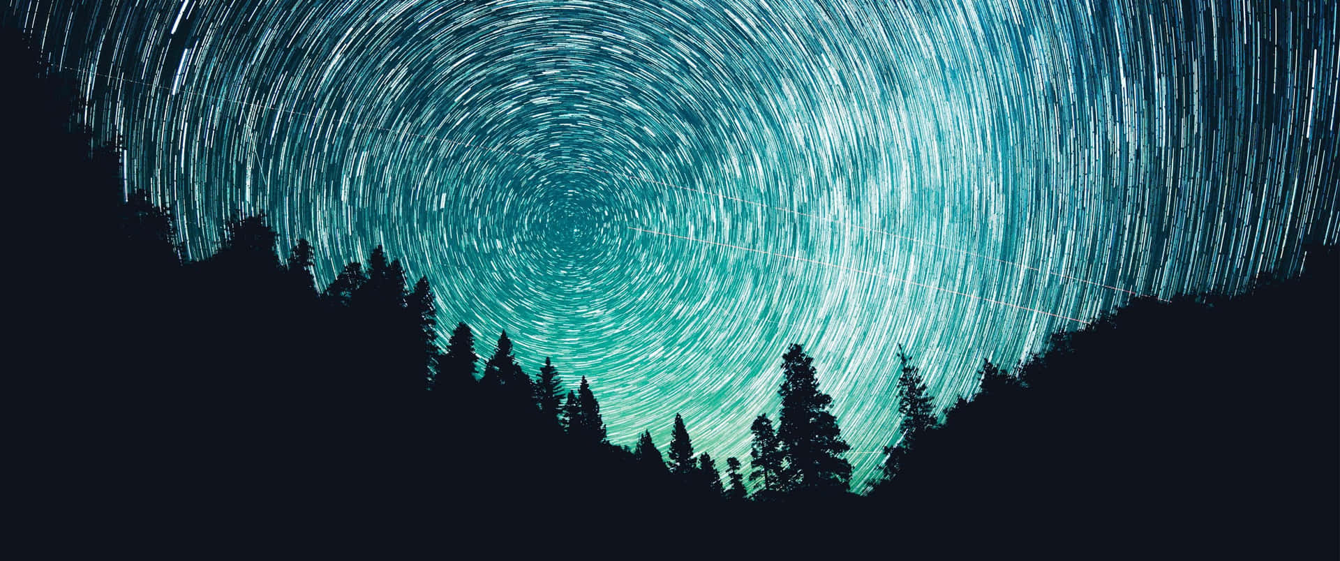 Ultra Wide Nature Silhouette Wallpaper